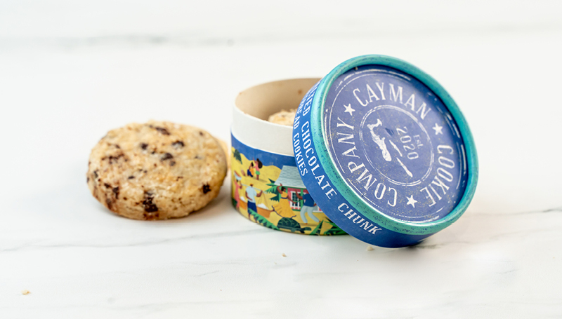 CAYMAN SEA SALTED CHOCOLATE CHUNK SHORTBREAD COOKIES - CAYMAN COOKIE